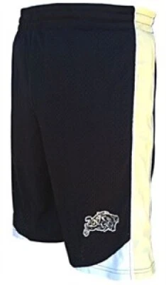 Navy Midshipmen 11 Inch Inseam Embroidered Poly Vector Shorts by Colosseum - Image 1 of 4