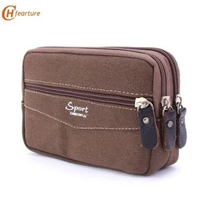 Paquete de Cintura Universal Teléfono Móvil Bolsa Portatarjetas Bolsa Cinturón Estuche Organizador Nuevo - Imagen 1 de 14