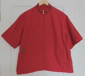 Ashworth wasserabweisendes/windabweisendes halbarm Windhemd mit durchgehendem Reißverschluss XL... GEBRAUCHT, IN EINWANDFREIEM ZUSTAND - Bild 1 von 5