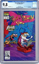 Ren and Stimpy Show 1U Kazaleh Variant Unbagged CGC 9.8 1992 3821750012