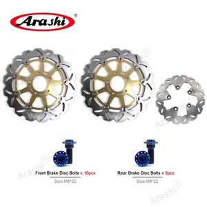 Front Rear Brake Disc Rotor Mounting Bolts for Suzuki Hayabusa Gen 1 1999 - 2007 - Picture 1 of 13