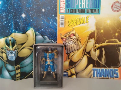 MARVEL LA COLLEZIONE UFFICIALE SPECIALE THANOS  STATUETTA + FASCICOLO EAGLEMOSS - Immagine 1 di 4