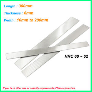thk 6mm HSS Steel Flat Square Bar Strip Length 300mm High Speed Steel Weld Mould