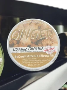 Ginger Hair Regrowth Shampoo Bar Hair Growth Soap Anti Hair Loss Damage Repair - Picture 1 of 5