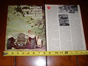 ARTÍCULO ORIGINAL DE 1970 BILL RUGER TOURER CAR - Imagen 1 de 3