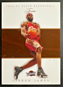 LEBRON JAMES 2004-05 Flair Basketball Row 1 Parallel (2nd Year Card) 083/100 - Bild 1 von 2