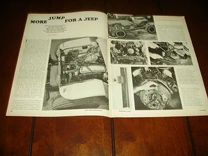 JEEP FORD V8 MOTORIZZATA ***ARTICOLO ORIGINALE 1967*** - Foto 1 di 2