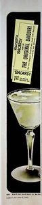 1951 Bacardi Original Daiquiri Vintage 1950s Print Ad Star World's Smoothest Rum - Picture 1 of 1