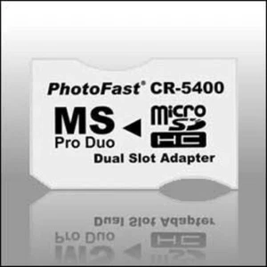 Adapter 2xMicroSDHC a MS Pro Duo - Zdjęcie 1 z 1