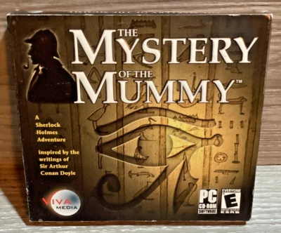 The Mystery Of The Mummy CD-ROM PC Software Game A Sherlock Holmes Adventure NEW - Image 1 of 4