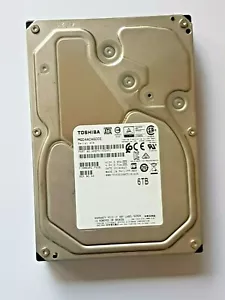 6 TB SATA Toshiba MG04ACA600E HDD 7200rpm 128MB 3.5 " Internal Hard Drive - Picture 1 of 1