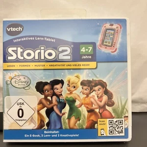 Vtech Storio 2 Storio 3 Lernspiel Tinkerbell Disney Fairies ab 4-7 Jahre NEU - Bild 1 von 3