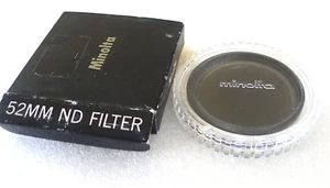52mm Minolta 4x ND4 Neutral Density Filter - NEW - Picture 1 of 3
