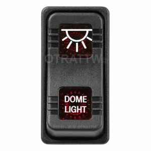 OTRATTW Carling Tech Contura X Rocker Switch, Polaris, DOME LIGHT, RED LENS - Bild 1 von 4