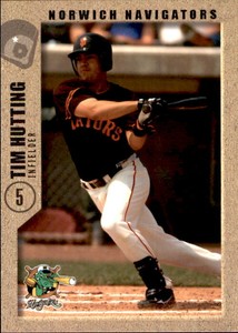 2005 Norwich Navigators Grandstand #15 Tim Hutting Newhall California CA Card
