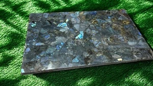 48"x24" Labradorite Stone Sofa Dining Table Kitchen Slab Crystal Gemstone Decors - Picture 1 of 8