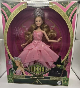 New Sealed Mattel Wicked Movie Deluxe Glinda 11" Fashion Doll URL MISPRINT ERROR - Picture 1 of 2