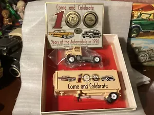 Winross 100 Th Anniversary - Hershey Truck 1996- A A C A Car Show Edition plaque - Picture 1 of 5