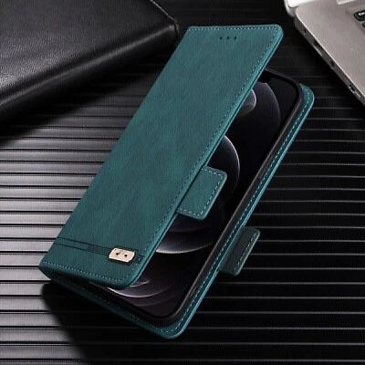 For OnePlus 13 5G, Luxury Retro Flip Leather Card Slots Cover Wallet Stand Case - Image 1 of 4