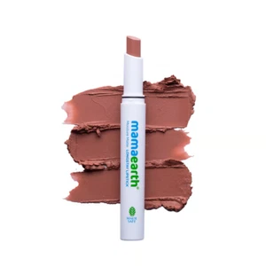 Mamaearth Moisture Matte Lipstick with Avocado Oil & Vit E Cinnamon Nude 2g - Picture 1 of 6