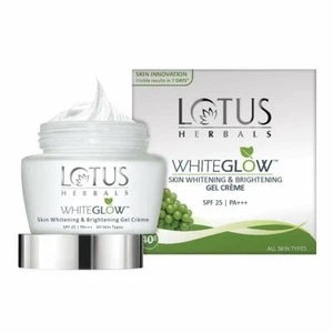 Lotus Herbals Whiteglow Skin Whitening And Brightening Gel Cream SPF-25 40g - Picture 1 of 7