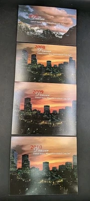 2007-2010 Uncirculated Coin Sets U.S. Mint Lot Of 4, Denver COA In Packages - Image 1 of 4