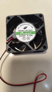 1 PCS Pusen Fan DF-6025 DC24V 0.15A 6025 6cm 2 Wire cooling fan - Picture 1 of 3