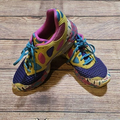 Zapatillas deportivas Asics para mujer 9 Gel Noosa Tri 7 amarillo azul T264N Foto 1 de 4