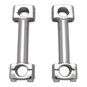 Paughco Chrome 5 in. Dog Bone Risers - 25-2159 - Picture 1 of 1