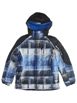 Boys Black & Blue 3-In-1 Ski Jacket Winter Snow Coat X-Large (18-20) - Image 1 of 2