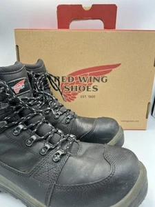 Red Wing #6617 Men’s Safety Toe, Side Zip Waterproof Boots US Size 9.5 Excellent - Picture 1 of 13