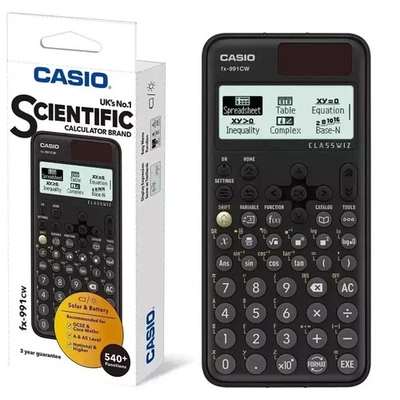 Casio✅FX-991CW Advanced Scientific Calculator  A/AS Level Maths 540+ Funcs - Image 1 of 4