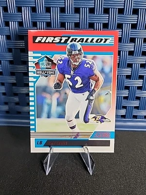 2025 Score - First Ballot Ray Lewis #9 - Baltimore Ravens  - Image 1 of 2