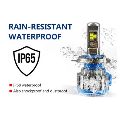 Advanced COB Technology Car LEDs in Set of Two Featuring IP68 Waterproof Design - Image 1 of 3