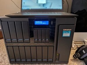 QNAP Ts-1635 16-Bay Sata Turbo Network Attached Storage 1.7Ghz,No HD ,WORKING - Afbeelding 1 van 3