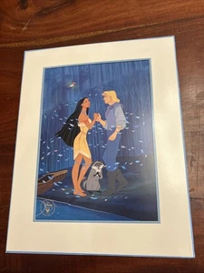 Disney Pocahontas Exclusive Commemorative Lithograph 1995 - 11” X 14” - Picture 1 of 3