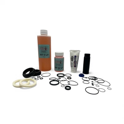 FS 32 Fox Fork Service Kit FIT4 10mm | NA2, 32mm Seals, Oils + Grease - Image 1 of 4