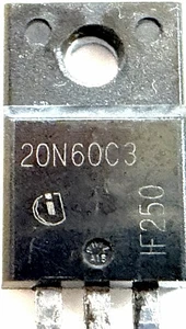 20N60C3, SPA20N60C3, MOSFET 600V 20A Canal N - Imagen 1 de 1