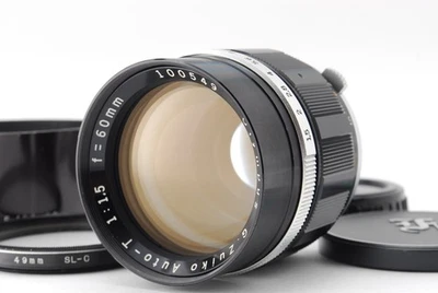 [AB Exc+] OLYMPUS G.Zuiko Auto-T 60mm f/1.5 MF Lens Pen F FT FV From JAPAN 9694 - Image 1 of 4