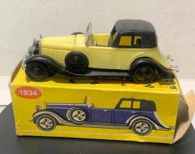 Hispano Suiza 1934 1:43 Hobby USSR Box Novoexport DDR - Image 1 of 4