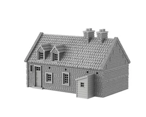 QUATRE BRAS HOUSE B - WATERLOO 3D PRINTED Décor Wargame Terrain Napoleon - Picture 1 of 5