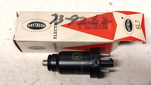 New Unused US Raytheon Metal 6L7 / Old Vintage Ham Radio Tube Receiver Audio Amp - Picture 1 of 1