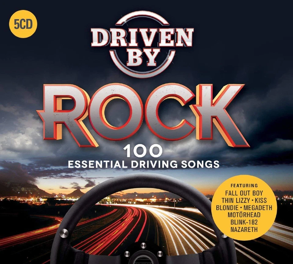 Driven By Rock - Various 5x CD