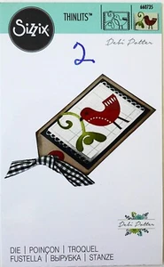Sizzix Thinlits Turtle Dove Gift Tage Debi Potter New - Picture 1 of 2
