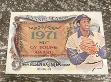 2022 TOPPS ALLEN & GINTER BANNER SEASON 1971 JENKINS