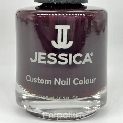 Nuevo esmalte de uñas Jessica personalizado - Midnight Mist - tamaño completo Foto 1 de 3