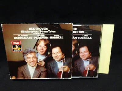 Beethoven / Ashkenazy / Perlman / Harrell - Piano Trios - NM - FATBOY CASE!!! - Image 1 of 4