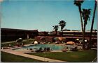 Phoenix, Arizona Postcard THE SANDS HOTEL Swimming Pool Scene / 1967 Cancel