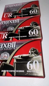 Maxwell UR-60 Minuten Vintage Kassettenaufnahme hochwertiges Audio normale Verzerrung! - Bild 1 von 7