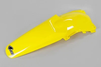 UFO Parafango Posteriore GIALLO per Suzuki RMZ 250 2004 2005 2006 - Imagem 1 de 3